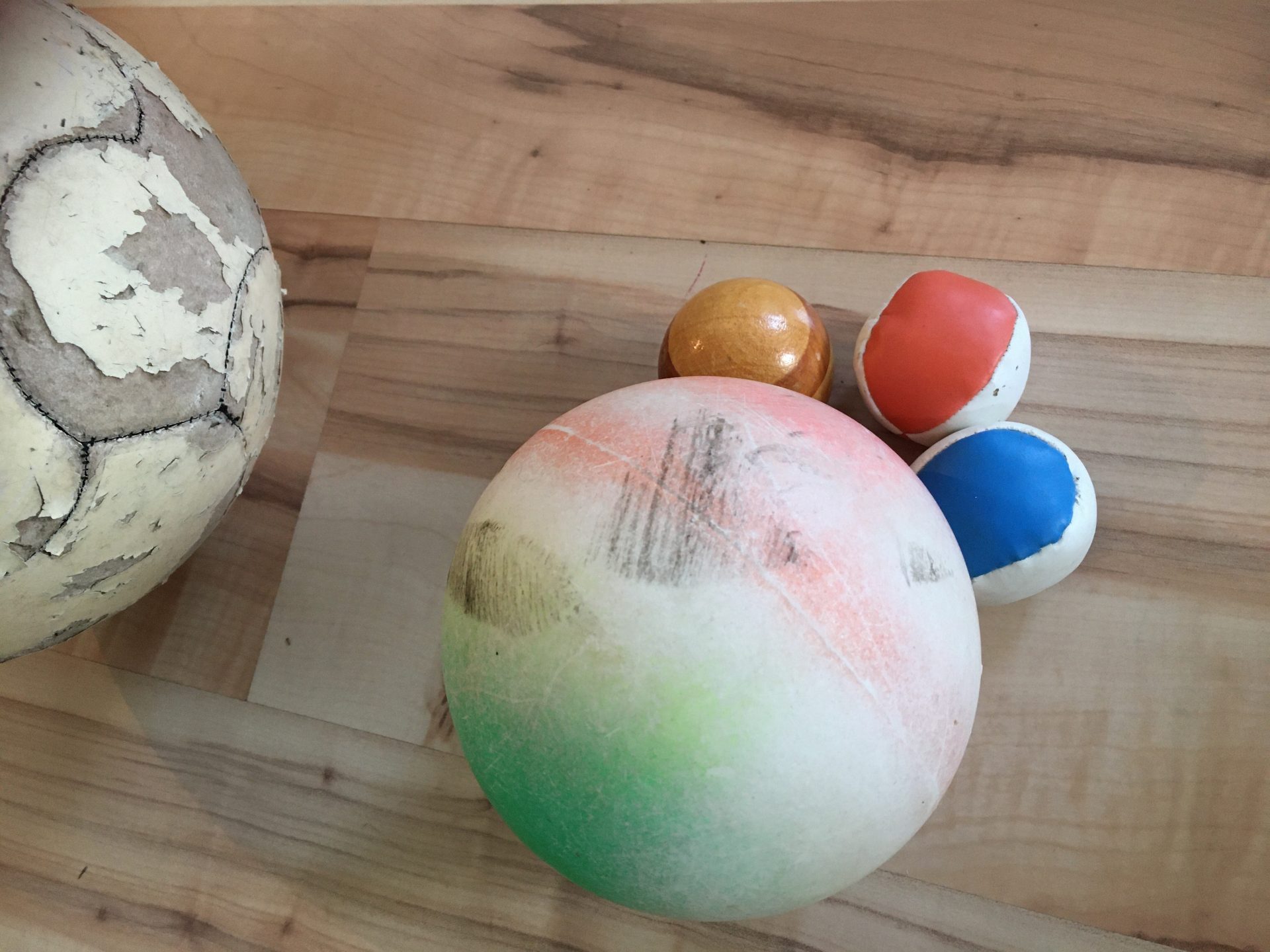 Gruppenspiel mit Ball